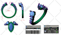 do 3d cad model jewelry design