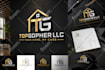create luxury modern minimalist business logo design