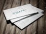 make modern minimalist business card design