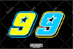create racing, nascar and drag race numbers