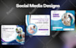 design social media posts, facebook and instagram posts