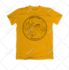 do monoline vintage illustration, badge logo, t shirt design