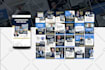 create custom, professional social media templates