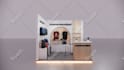 create design 3d trade show booth, exhibition booth, stand