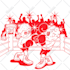 create and modify character in retro cartoon style