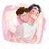 cartoonize your couple portrait