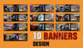 design banner, web banner ads, social media banner