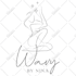 do premade massage, spa, skincare luxury logo design