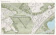 do master plan and architectural site plan rendering
