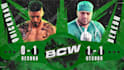 make original wrestling wwe custom match card
