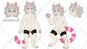 design custom vtuber, live2d rigging and vtuber model in anime art style