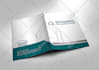 design stylish, modern, and elegant presentation folder design