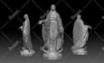 3d character modeling product stl obj files for 3d printing