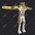 hand paint textures for your 3d character model