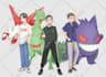 draw a customized trainer and pokemon for you