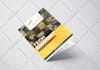 develop clean brochure design, booklet, magazine, handout