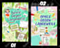 create a simple and attractive book cover design