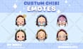 draw cute chibi for twitch emotes