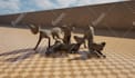 create 3d game animation