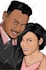 draw your photo to cartoon portrait avatar vector