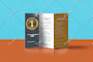 do creative trifold brochure design for you