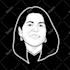 draw minimalist flat line vector avatar of you within 24h