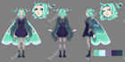 make a reference sheet for your character