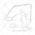 make a custom pet face line art illustration