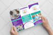 do a professional trifold brochure, flyer design