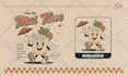 create vintage logo cartoon character mascot for your brand