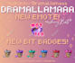 draw you custom twitch, discord, or youtube emotes