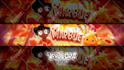 draw you a cartoon banner and pfp for your channel