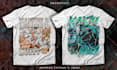 design crazy anime 90s vintage bootleg t shirt