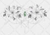 create a beautiful flower tattoo design for you