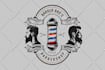 create a modern barber logo design