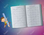 create tracing letters,number,interior,and KDP coloring book