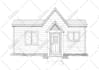 draw a house portrait or a building illustration for you
