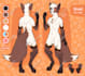 create a reference sheet for your furry character
