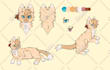 draw a ref sheet for your animal oc