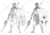 draw dnd concept art, dnd fantasy art, 2d game art