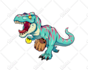 draw chibi dinosaurs or pets for you