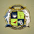 design vintage, watercolor, heraldic coat of arms logo