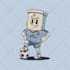 create vintage retro mascot cartoon rubber hose