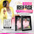 create a book release or book launch flyer  in 4hours
