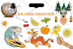 do doodle, mural, line art for wall product packaging wraps