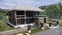 do revit 2d 3d design interior exterior floor plan design rendering