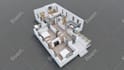 convert 2d floor plan to 3d floor plan