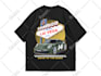 design custom car automotive t shirt design