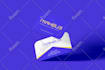 minimal business card design email signature and letterhead