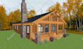 do high quality 3d architectural models in sketchup